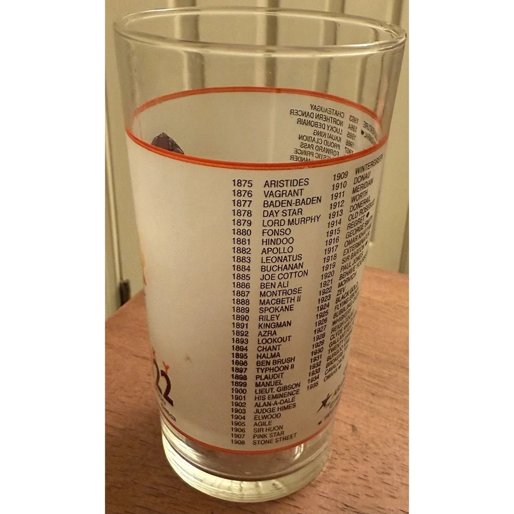 1996 Official Kentucky Derby Mint Julep‎ Glass, Churchill Downs